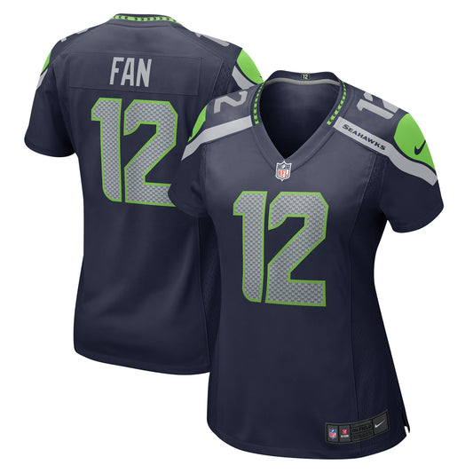 12s Seattle Seahawks Nike Women's Game Jersey - College Navy